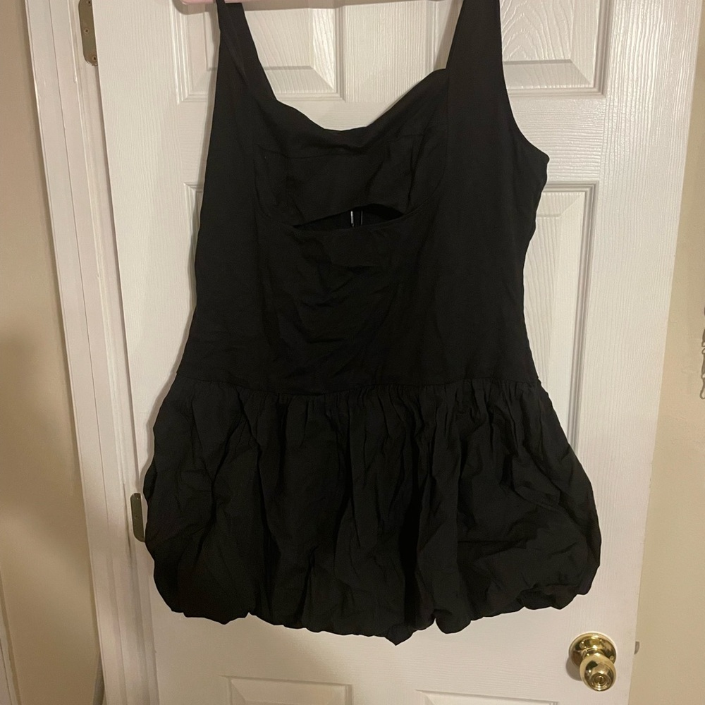 Plus size bubble dress perfect for a night out